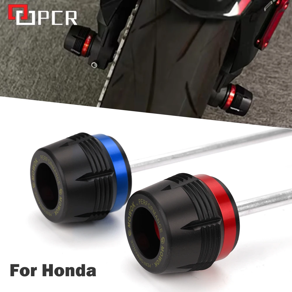 Motorcycle Front Spindle Bobbins Axle Wheel Fork Sliders Crash Protector Accessories For HONDA CB650R CBR650R CB1000R 2019-2023