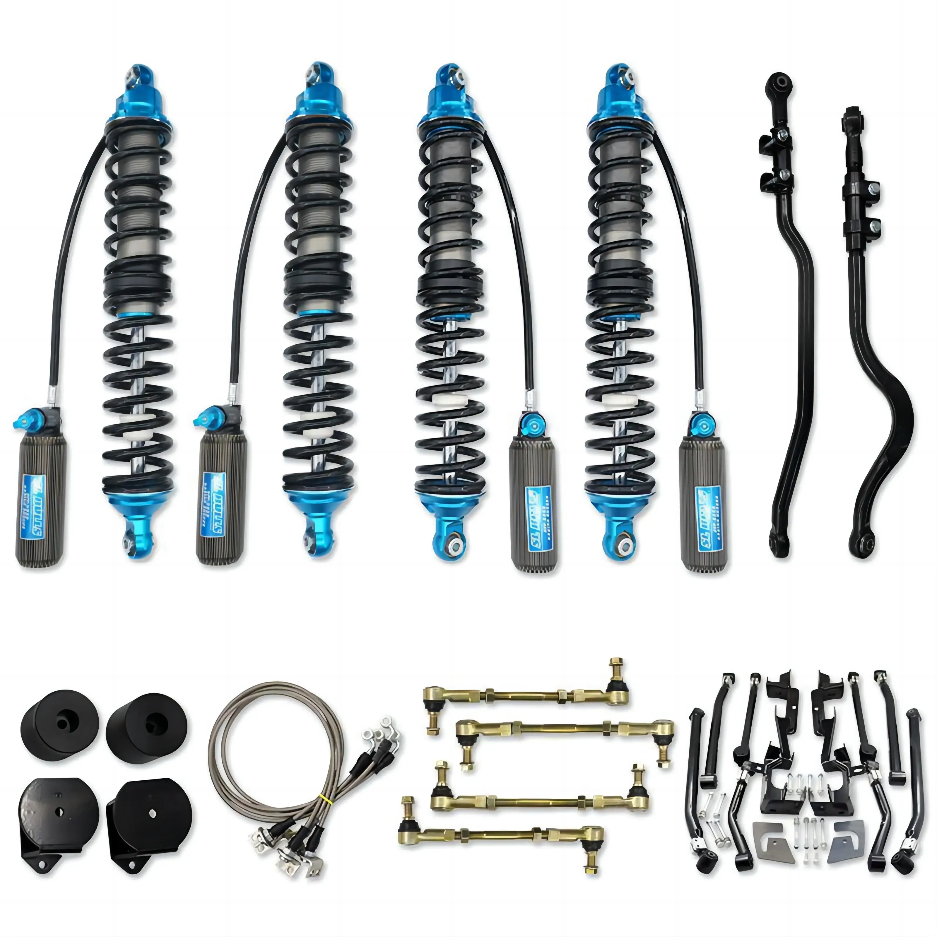 

Воздушный амортизатор для WrangIer JK, газовый компрессионный отскок, регулируемый азотный амортизатор, детали для обновления подвески