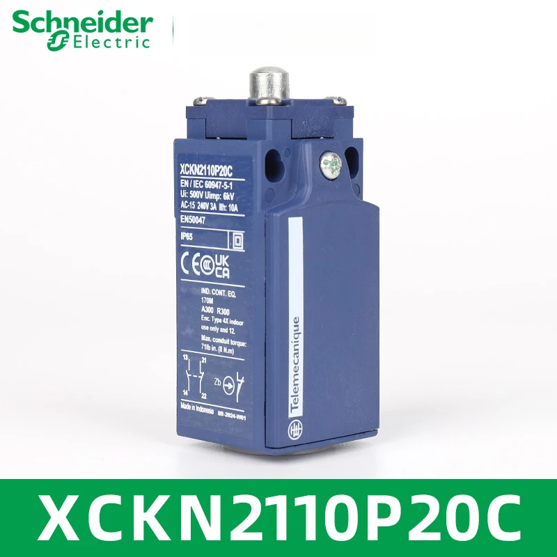 Schneider Electric XCKN2110/2118/2145/2121/2108/2102P20C Limit Switch