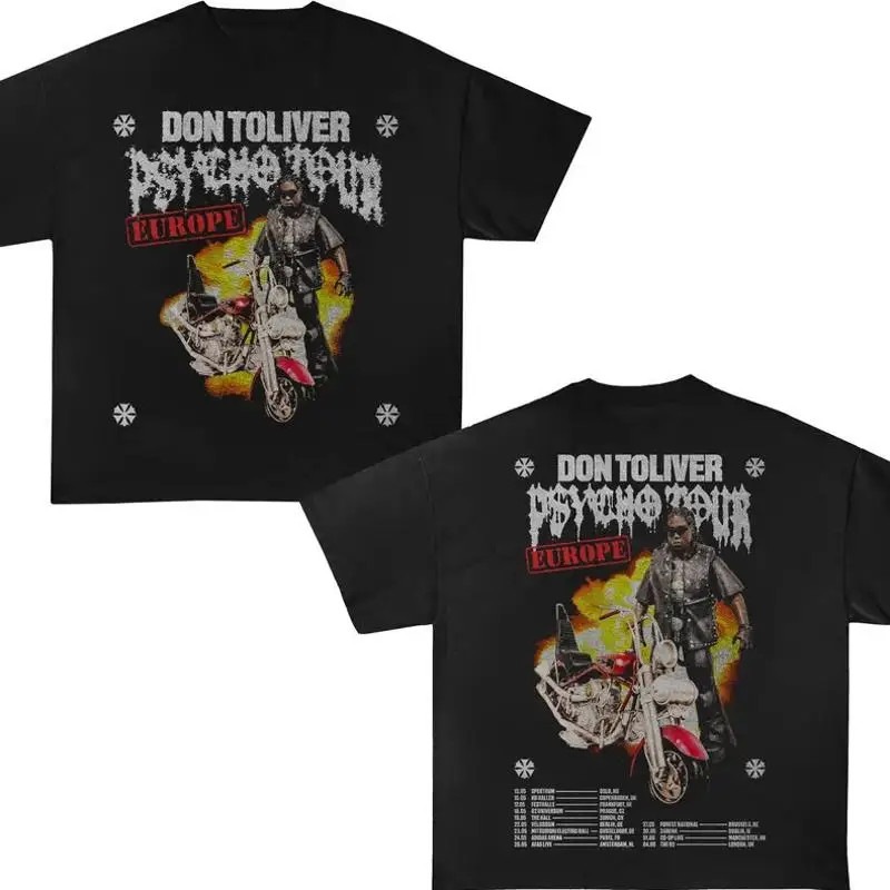

Don Toliver Psycho Vibes T Shirt Europe Stage Series