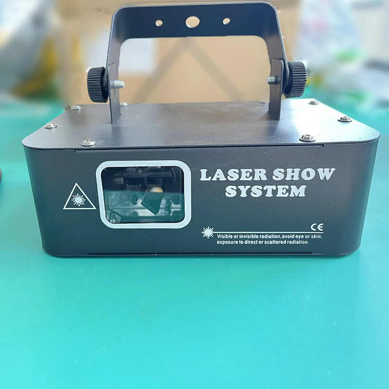 

uponelite 500mw RGB Laser Beam Line Scanner Projector DJ Disco Stage Lighting Effect Dance Party Bar Club DMX Lights