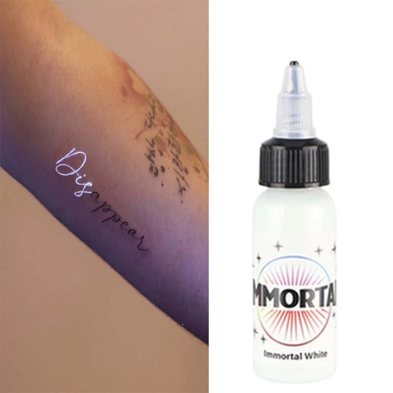 30ml Bottle Professional Fluorescence Tattoo Ink Purple Light Micropigmentation Pigment Uv Ink Tattoo Pigment for Body Painting