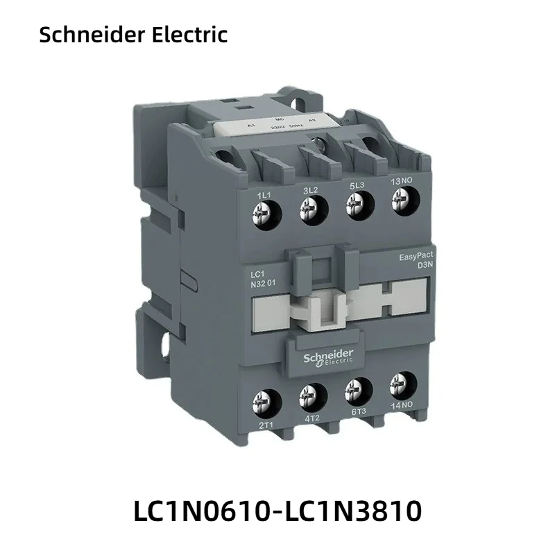 Schneider contactor 220v AC Three-pole contactor 3P 3 Phase 3-Pole 50/60Hz LC1N25 LC1N32 LC1N38 Coil Voltage 24v 110V 220V 380