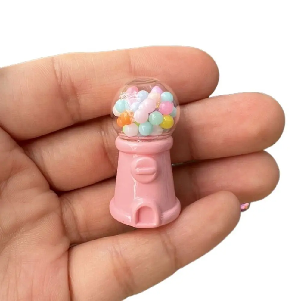 2025 1:12 Candy Machine Mini DIY Dollhouse Accessories Cartoon Kawaii Grabbing Machines