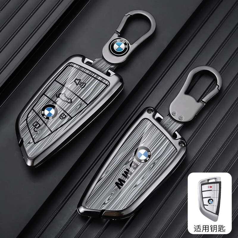 

Fashion Car Key Case Shell Auto Emblem Keychain Accessories For BMW 2 3 5 7 Series 6GT X1 X3 X5 F45 F46 G20 G30 F48 G01 F15 F85