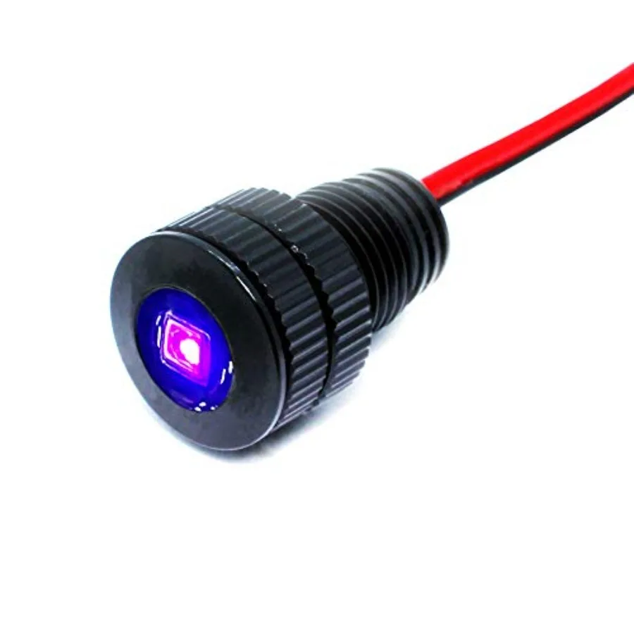 

УФ-лампа для дезинфекции воздуха в салоне автомобиля - встраиваемая, 12В, ультрафиолетовая, УФ-С, бактерицидная, светодиодная, для дезинфекции ног в пространстве между сиденьями