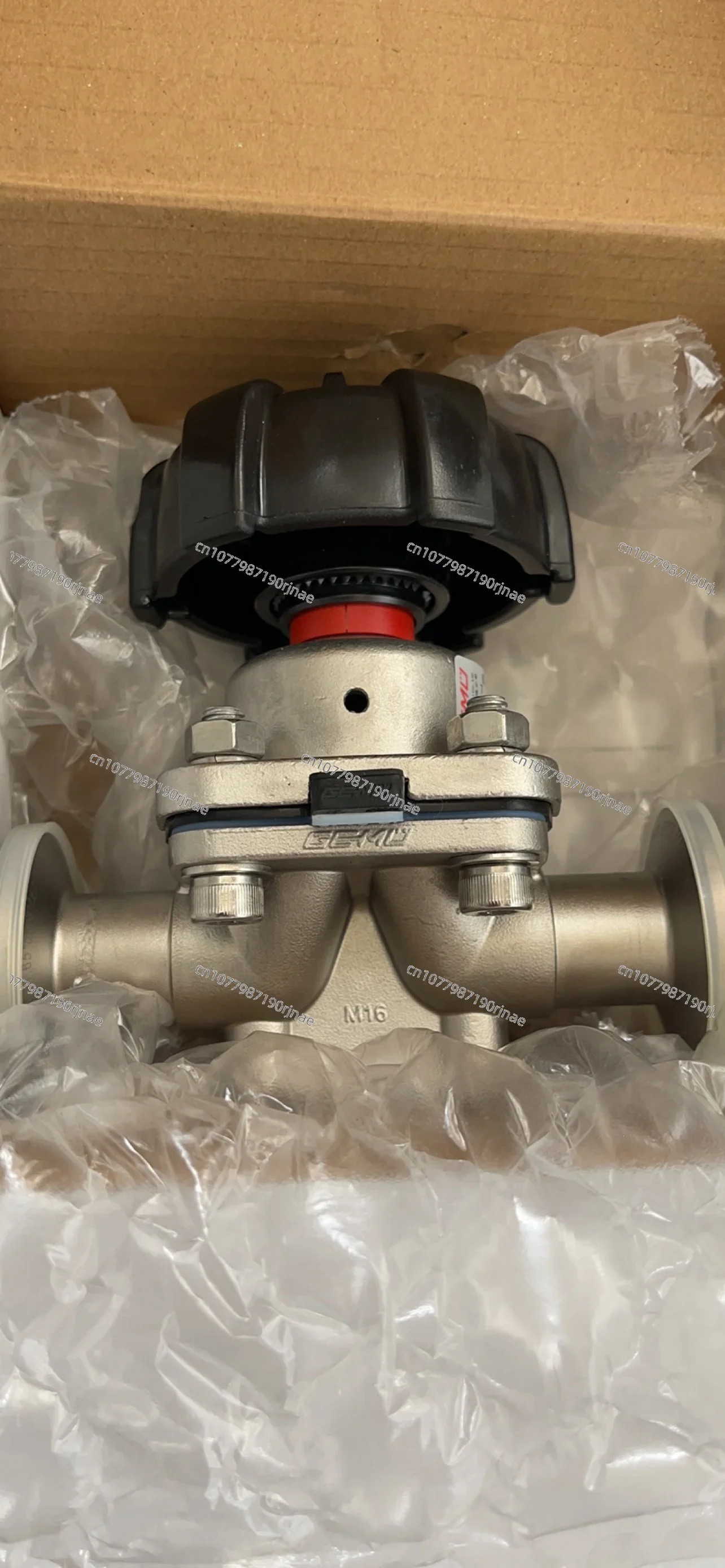 Gaimi Genu Manual Diaphragm Valve DN25 Chuck Type, Double Diaphragm, 67325D88C35E02TS.