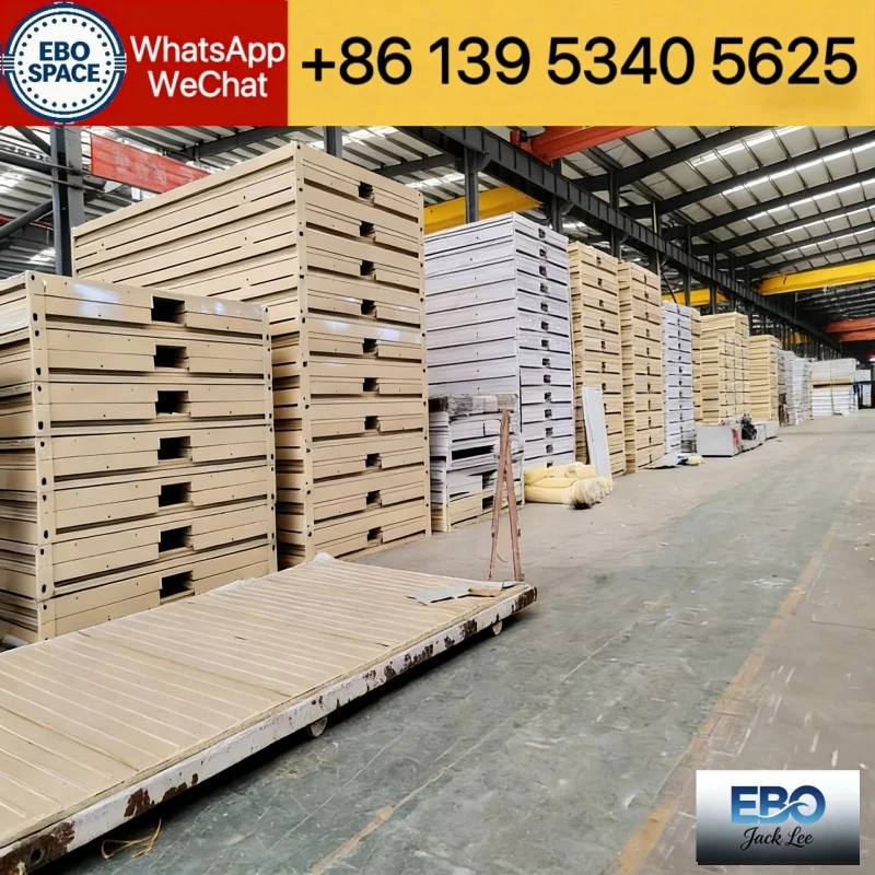 Multifunctional double-stack container steel structure expandable container modular cabins mobile home