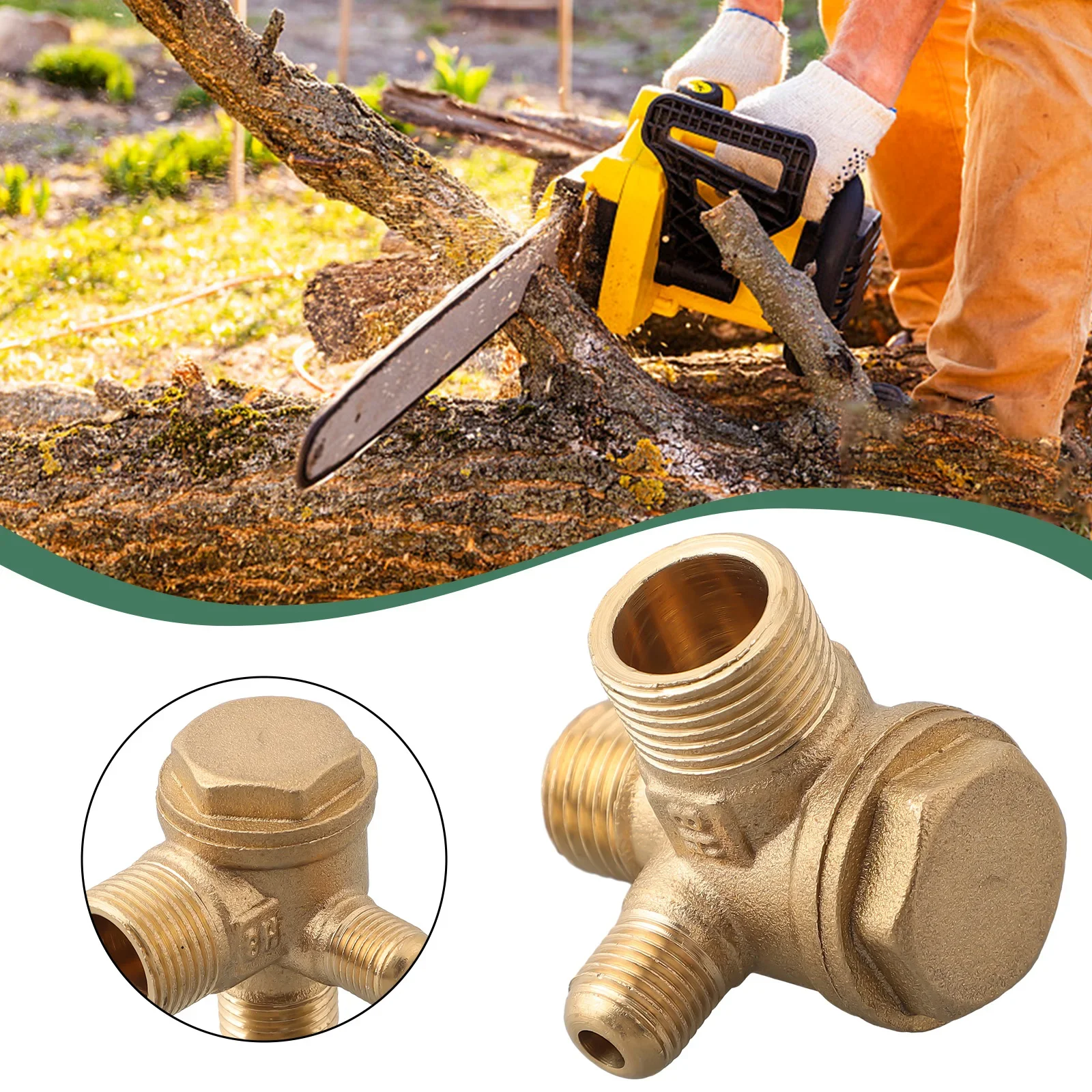 Brass Cut-off Valve for Air Compressor Use Supporting Standard Thread Mounting and Repeatable Operational Performance
