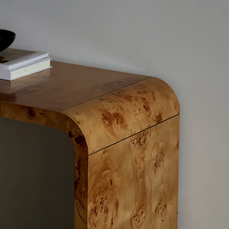 Tumed bark dresser entrance table French medieval style entrance hall living room long case desk desk