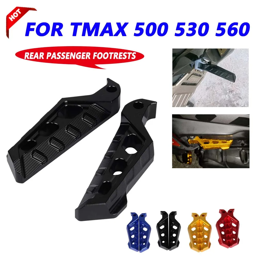 

Rear Passenger Foot Peg Footrests Footpeg Pedal For YAMAHA TMAX 530 2012 - 2019 TMAX 500 2001 - 2011 Tmax Tech Max TMAX 560