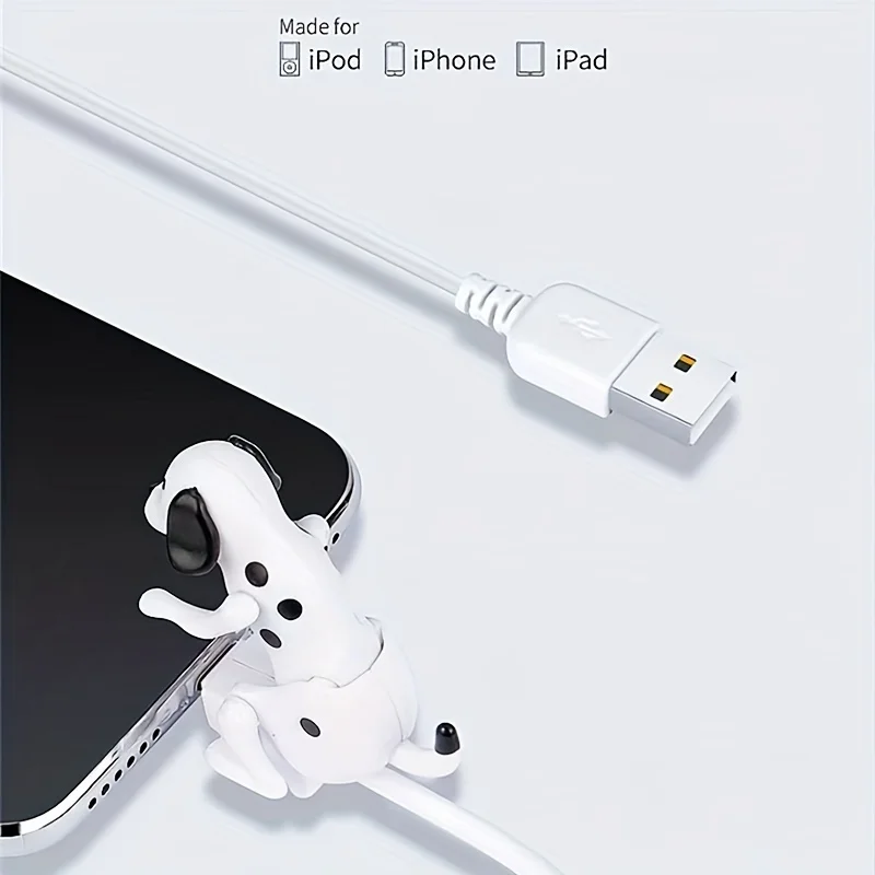 Stray Dog Charging Cable, Smartphone USB Cable Charger USB Data Transmission Fast Charger Cable USB Charging Cable for iPhone, A