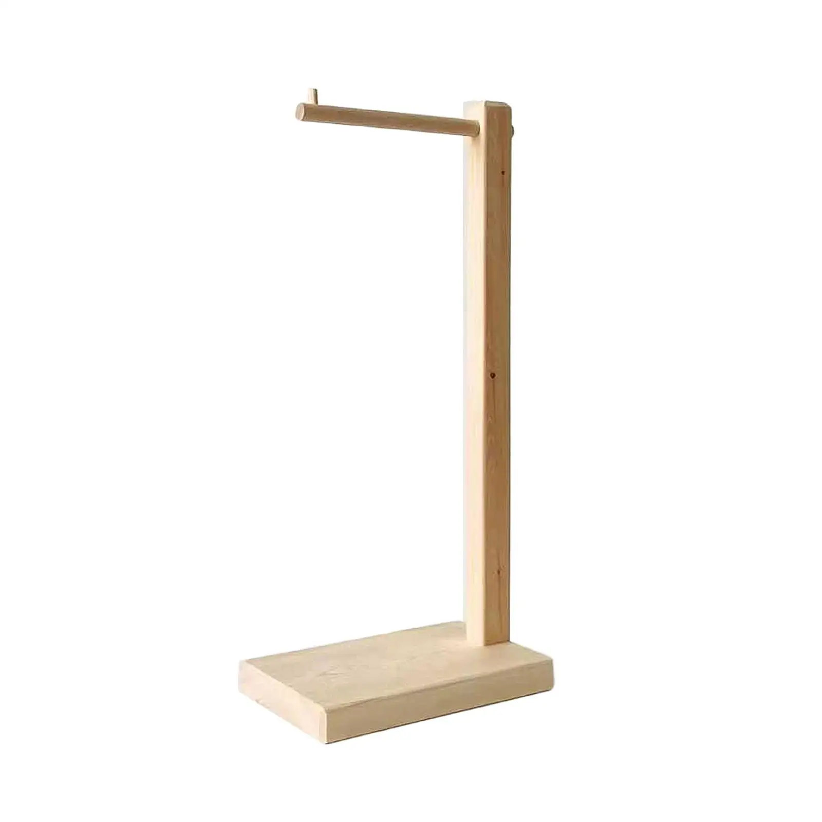 Wood Jewelry Tower Purse Display Stand Handbag Rack Necklace Organizer for Scarves Headphones Home Showroom