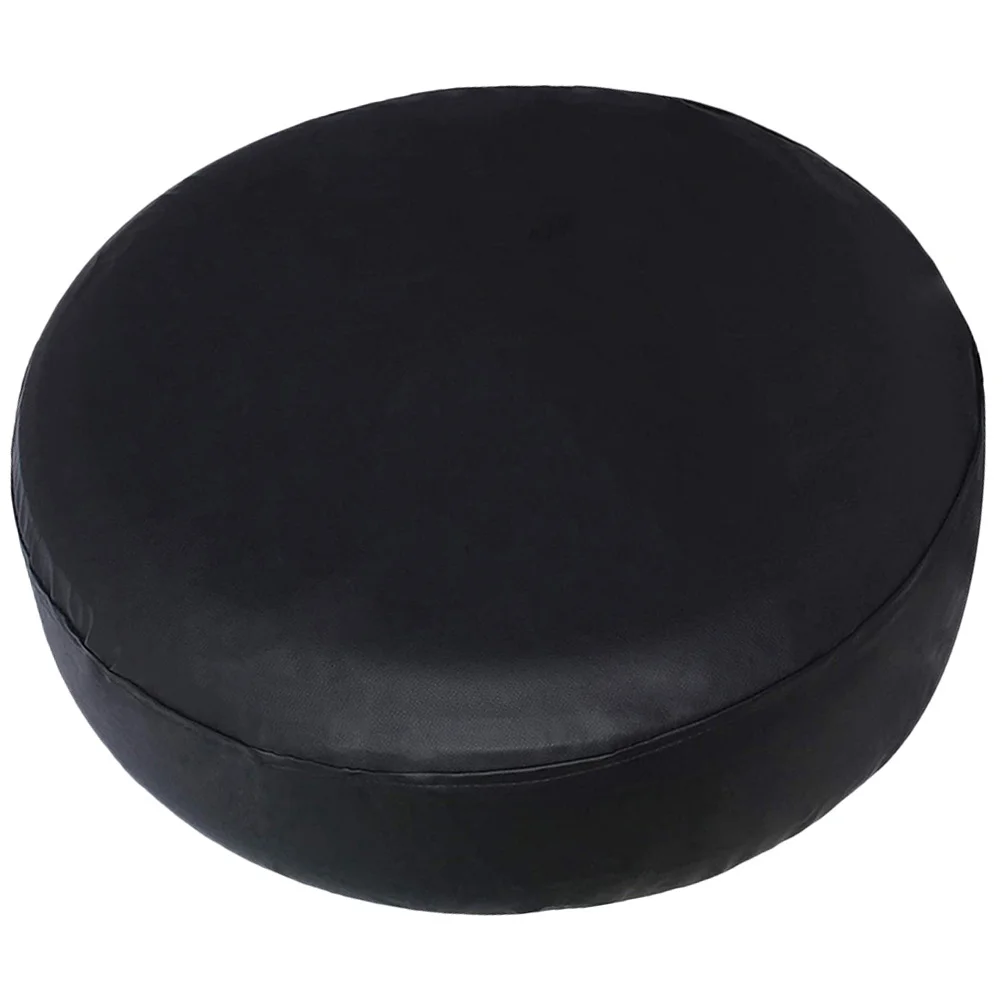 Rv Tire Cover 13 Inch Thickened PVC Spare Tire Protector Case for Trailer Rain Sun Uv Rv Wheel Covers