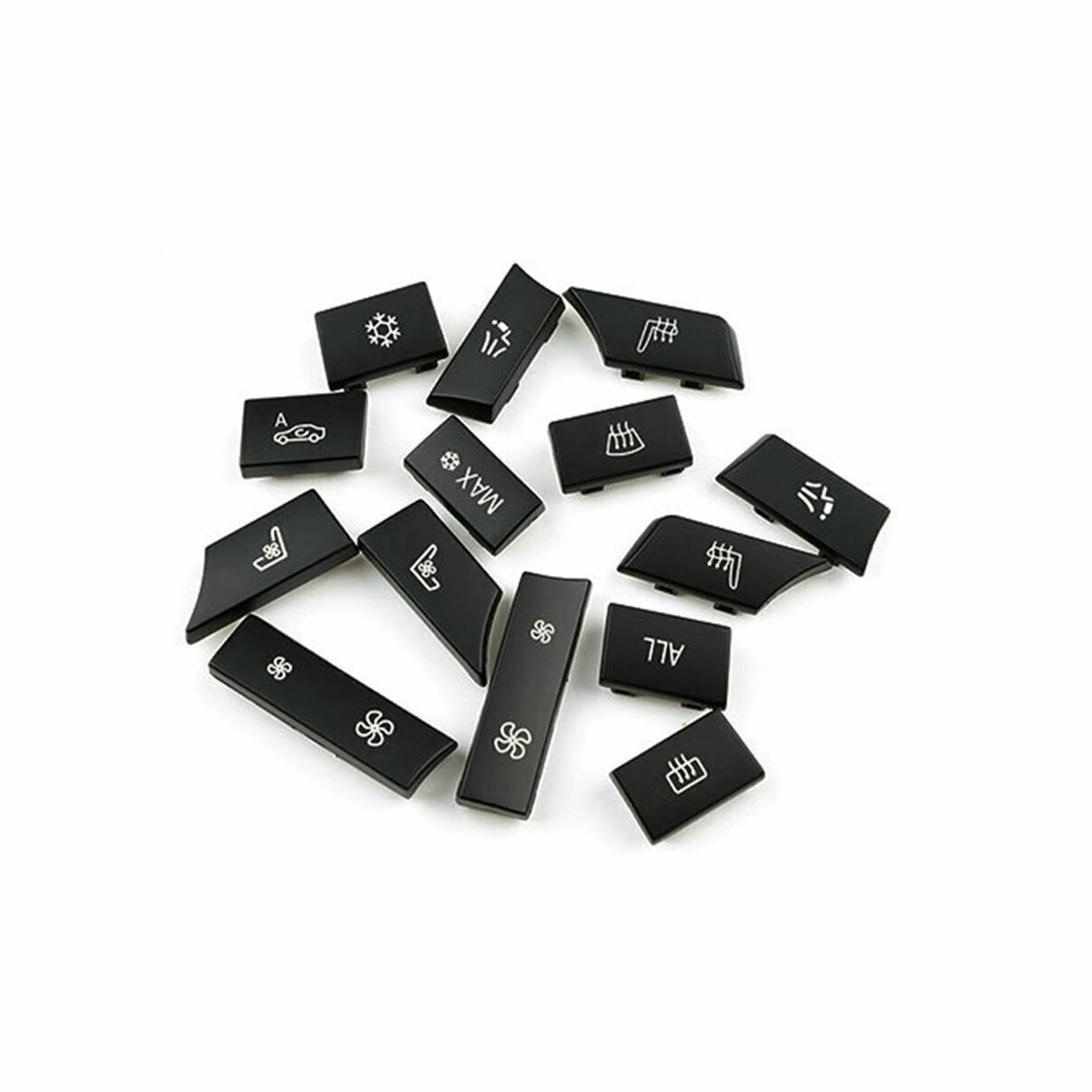 ​Interior C Button Key Cap Heater Switch Console Knob Cover For BMW 5 Series F10 F11 F18 7 Series F01 F02 X5 F15
