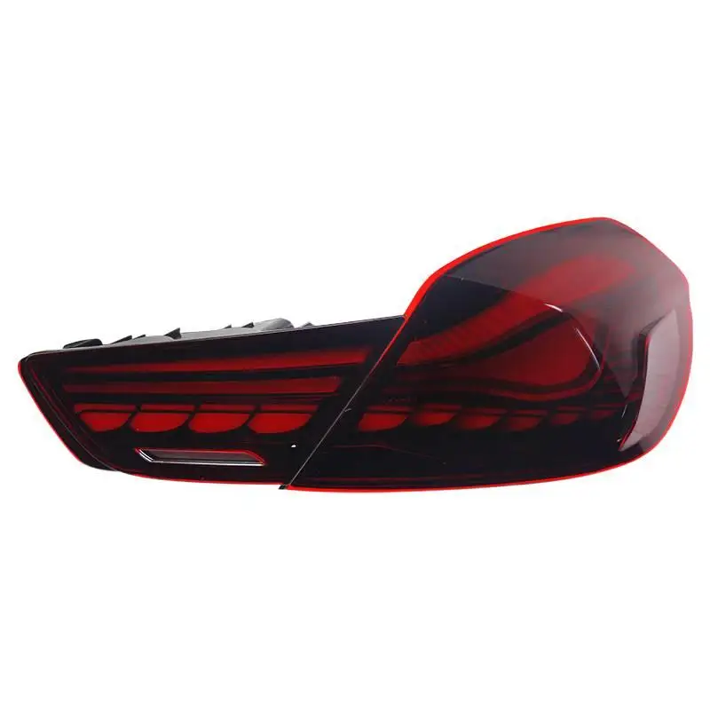 Car Taillight For BMW 6 Series F06 F12 F13 Tail Light Assembly Modification LED Dragon Scale Running Light Flow Turning Light