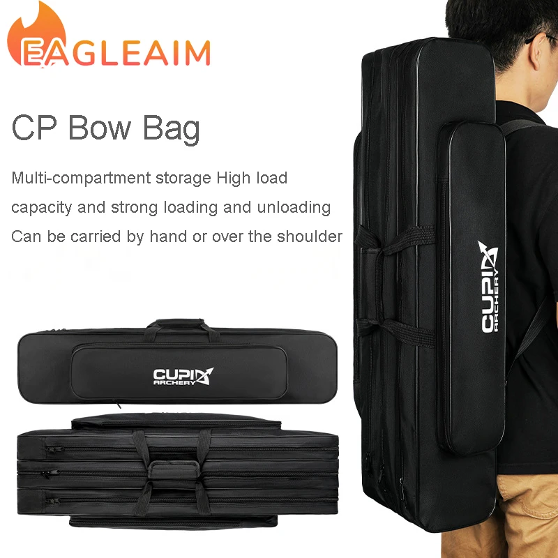 

New CP Bow Bag Compound Bow Case Athletic Recurve American Recurve Outing Bag Large Capacity Shoulder Carry Handheld For Hunting