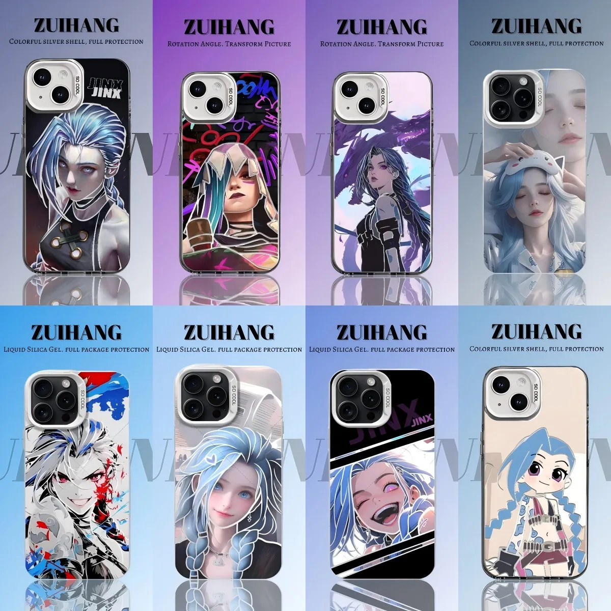 Hot Game J-Jinxs Cool Phone Case for Samsung Galaxy S26 S25 S24 S23 S22 Note20 FE Ultra Edge Plus 4G 5G Anti Fall Matte