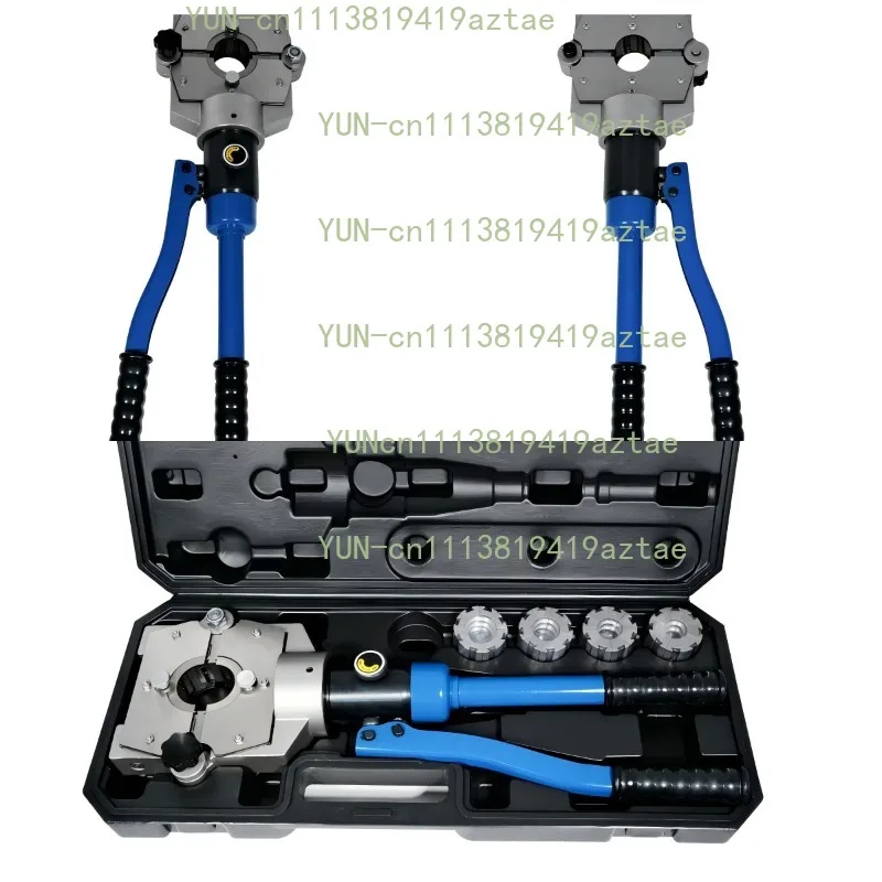 50Mpa Manual Hydraulic Clamping Machine, Air Conditioning Pipeline Hose Crimping Repair Tool