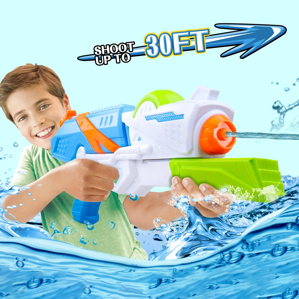 15.5Inch Water Gun Pump Action Water Blaster for Adults and Kids Water Game Battle Pistol Summer Beach Pool Outdoor Toys for Boy