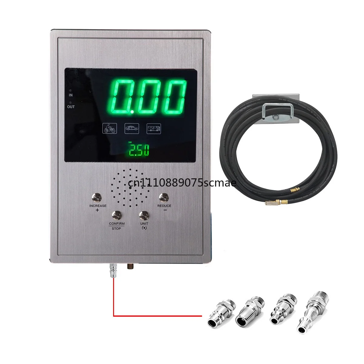Auto Tire Tools Automatic Wall-Mounted LED Digital Display