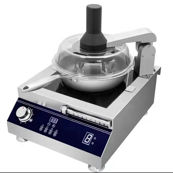 New commercial automatic cooker pot, restaurant automatic pot stirrer