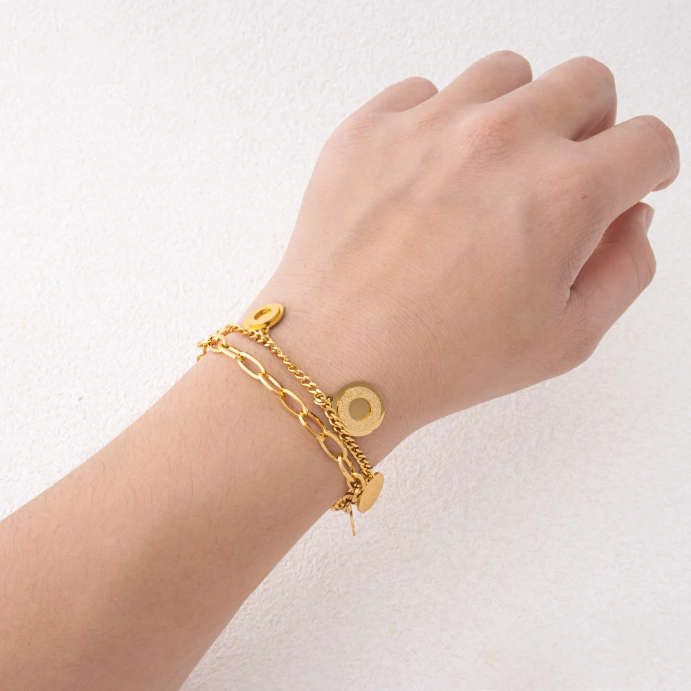 Damenarmband Trendiger Edelstahlschmuck 2026 Italienisches Charm-Armband Kostenlose Lieferung Artikel für Damen Frauenaccessoires – Detail 26