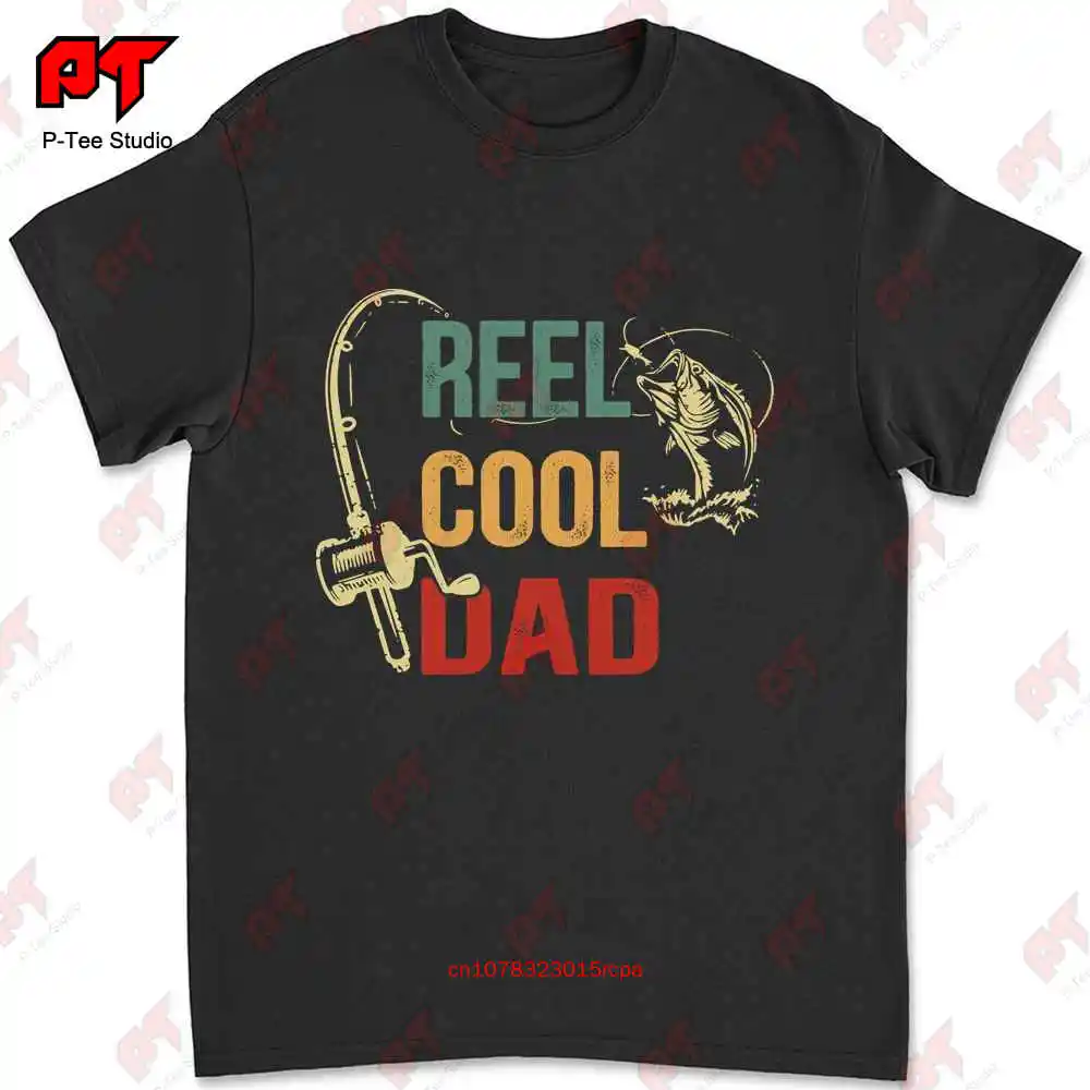 Reel Cool Dad Fishing Sunglasses T-shirt UCJB