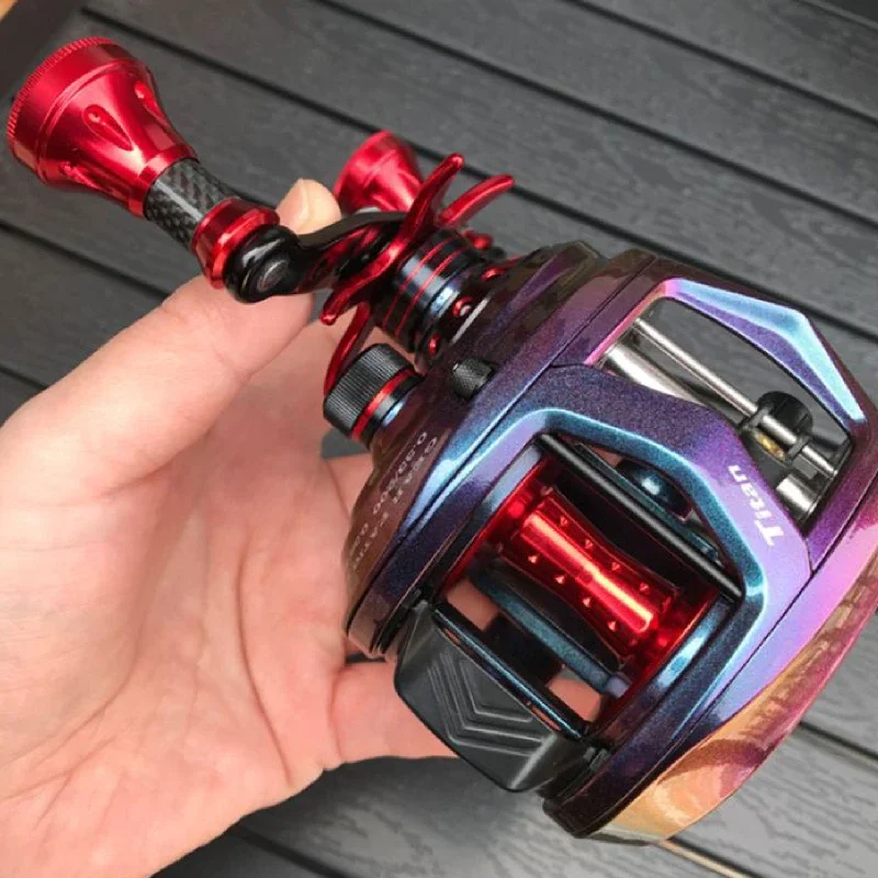 11+1BB 7.1:1 Metal Fishing Reel Max Drag Saltwater Baitcasting Fishing Reel