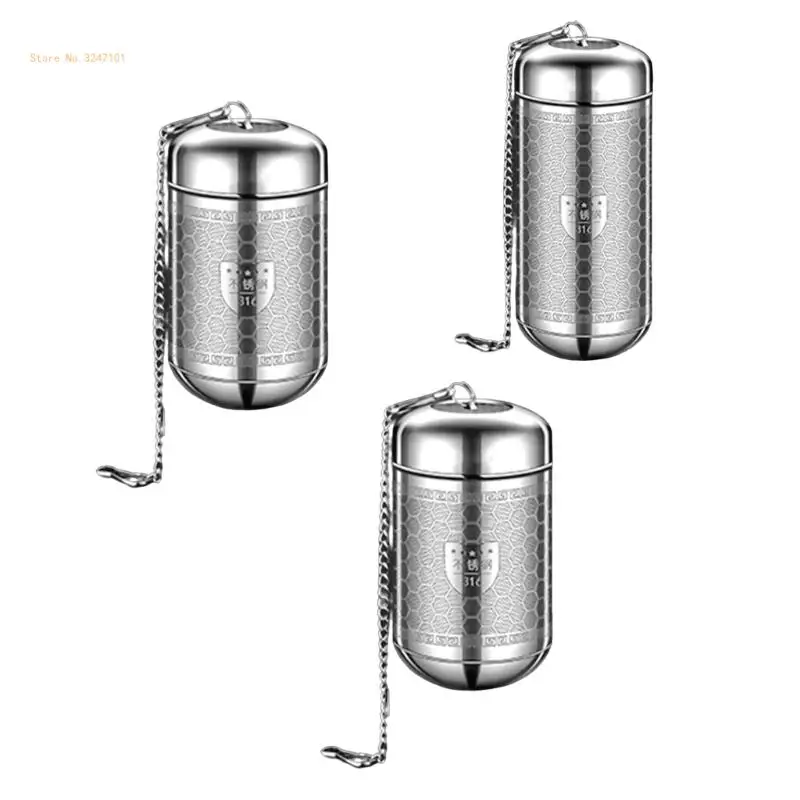 

Metal Kettle Infuser Teas Strainer 316Stainless Steel Texture Teas Infuser Dropship