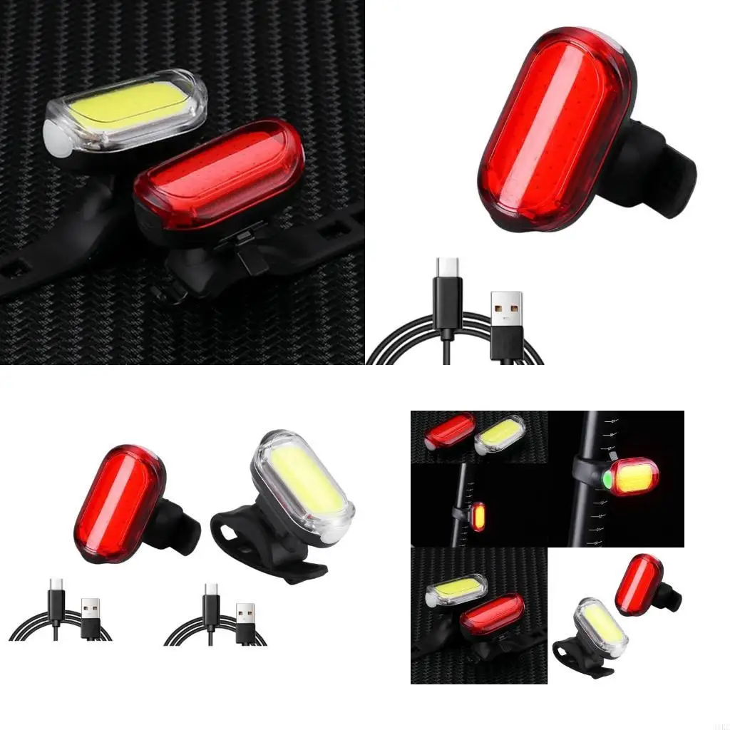 

Bright LED Bike Light Waterproofs Front and Rear Light for Night Cycling