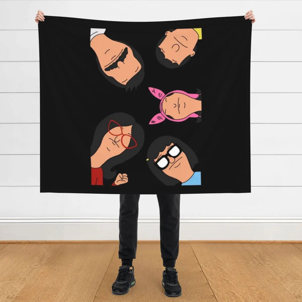 

Bob’S Burgers Throw Blanket warm winter Summer Decoratives Blankets