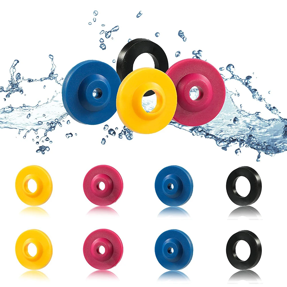 Bathtubs Parts Flow Limiter Home Rubber Shower Flow Reducer Water Saving Limiter Set Replacement 1/2 Inch Thread Size 5
