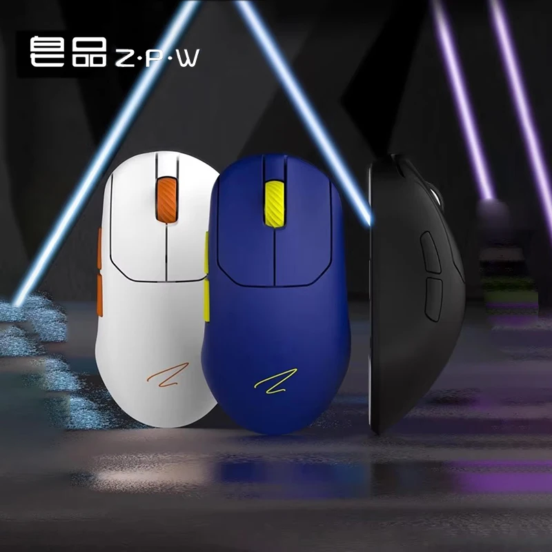 

Zaopin Zpw Tri Mode Wireless Mouse Paw3395/3950 Sensor 30000 Dpi Optical Resolution 8k 47g Lightweight Gaming Mouse Pc Accessory
