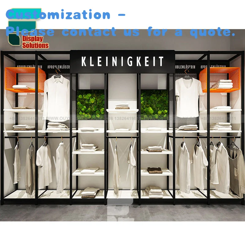 

custom.Household Shop Clothing Garment Rack Clothing Boutique Display Furniture Display Racks Clothing Store