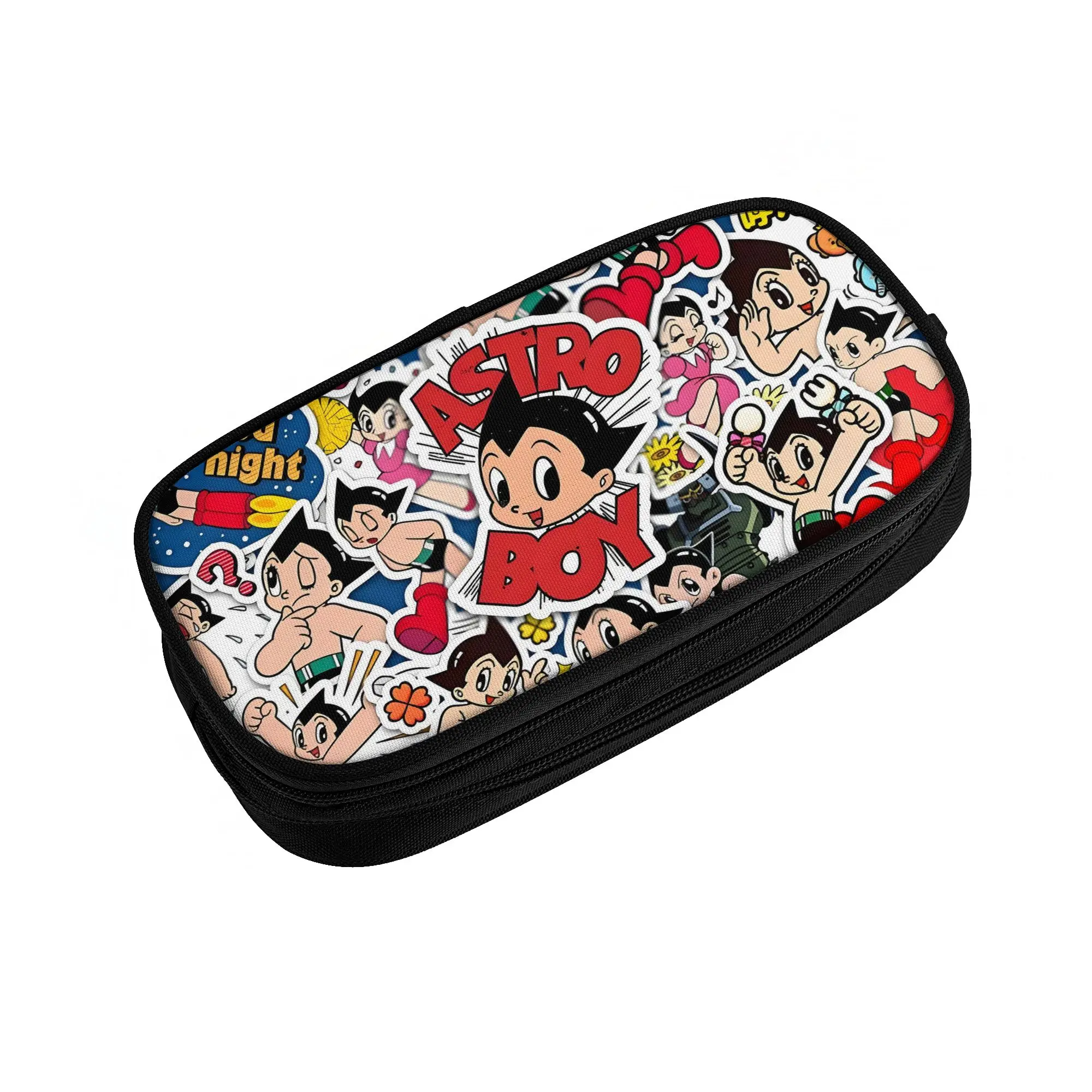 Kawaii Japan Manga Astro Boy  Pencil Cases for Girls Boys Anime Cartoon  Large Capacity Pen Box Bag School Accessories