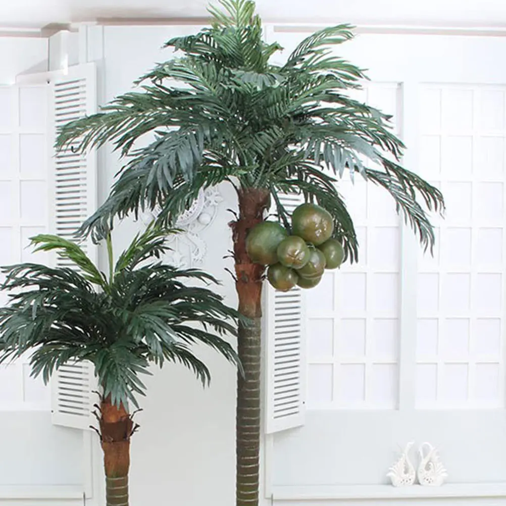 

Realistic Education Fake Coconuts Decorative\ Revised Title: Realistic Simulated Coconut Decor Artificial Fruit for Home