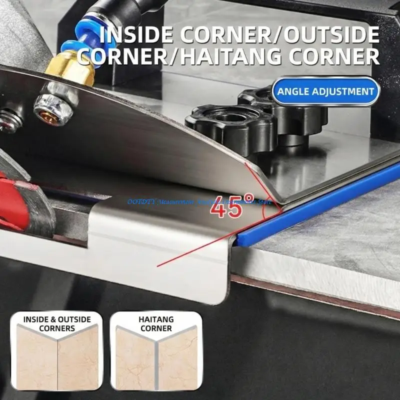 

367D Grinder Brackets For Precise 45 Degree Bevel Cutting On Tiles And Stone