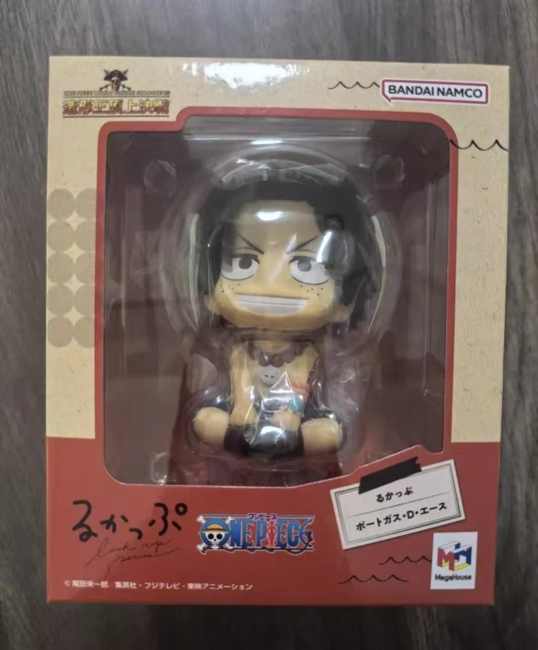 

【Оригинал】MegaHouse Look Up ONE PIECE PORTGAS.D.ACE Модели Классические аниме-игрушки