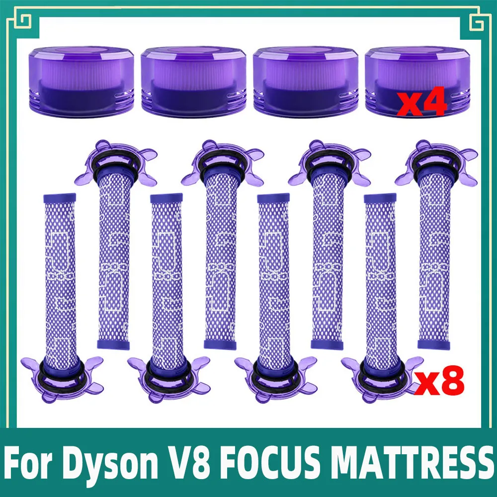 For Dyson V8 FOCUS MATTRESS Vacuum Cleaner Pre Post Filter Accessories Spare Parts Replacement Attachment Kit