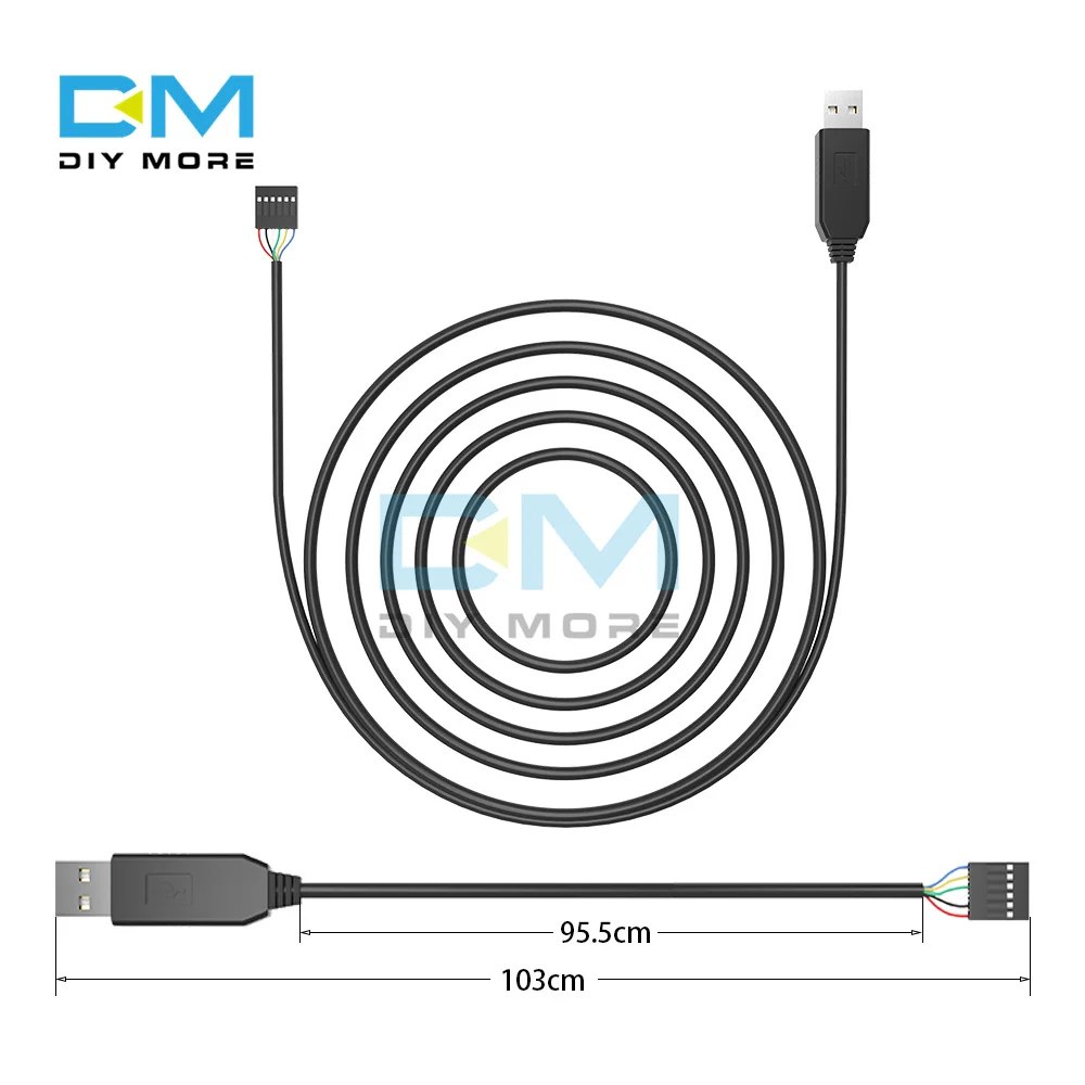 Módulo FTDI FT232BL FT232 de 6 pines para Arduino, adaptador de Cable serie USB a TTL UART, módulo de Cable de descarga RS232, indicador LED