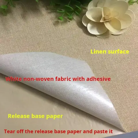 Självhäftande reparationslappar i linnetyg för sätesrenovering, pallrenovering, reparation av hål i sänggavel och läderrestaurering 10 best sales självhäftande lapp - №9