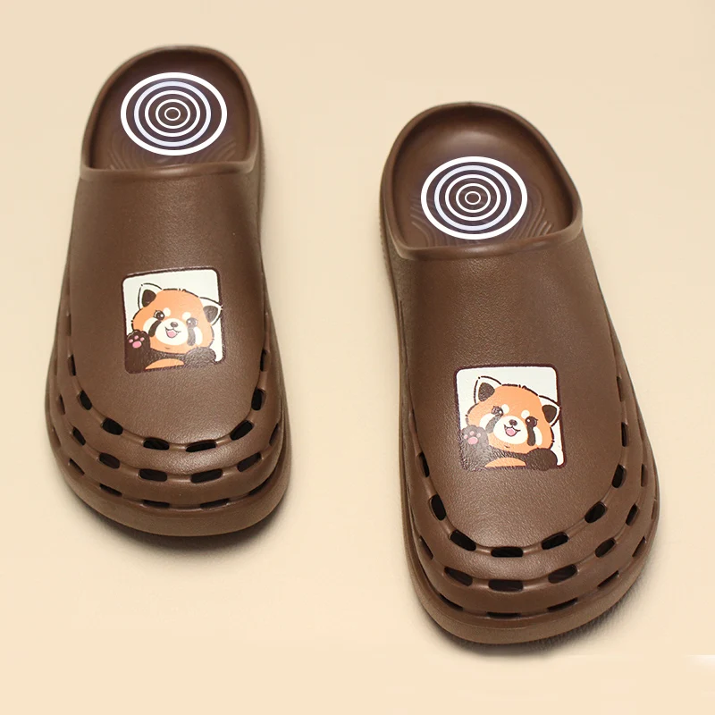 Bear Pattern Clinic Hospital Working Shoes for Doctor Nurse Scrub Nursing Clogs EVA Breathable Medical Footwear X08