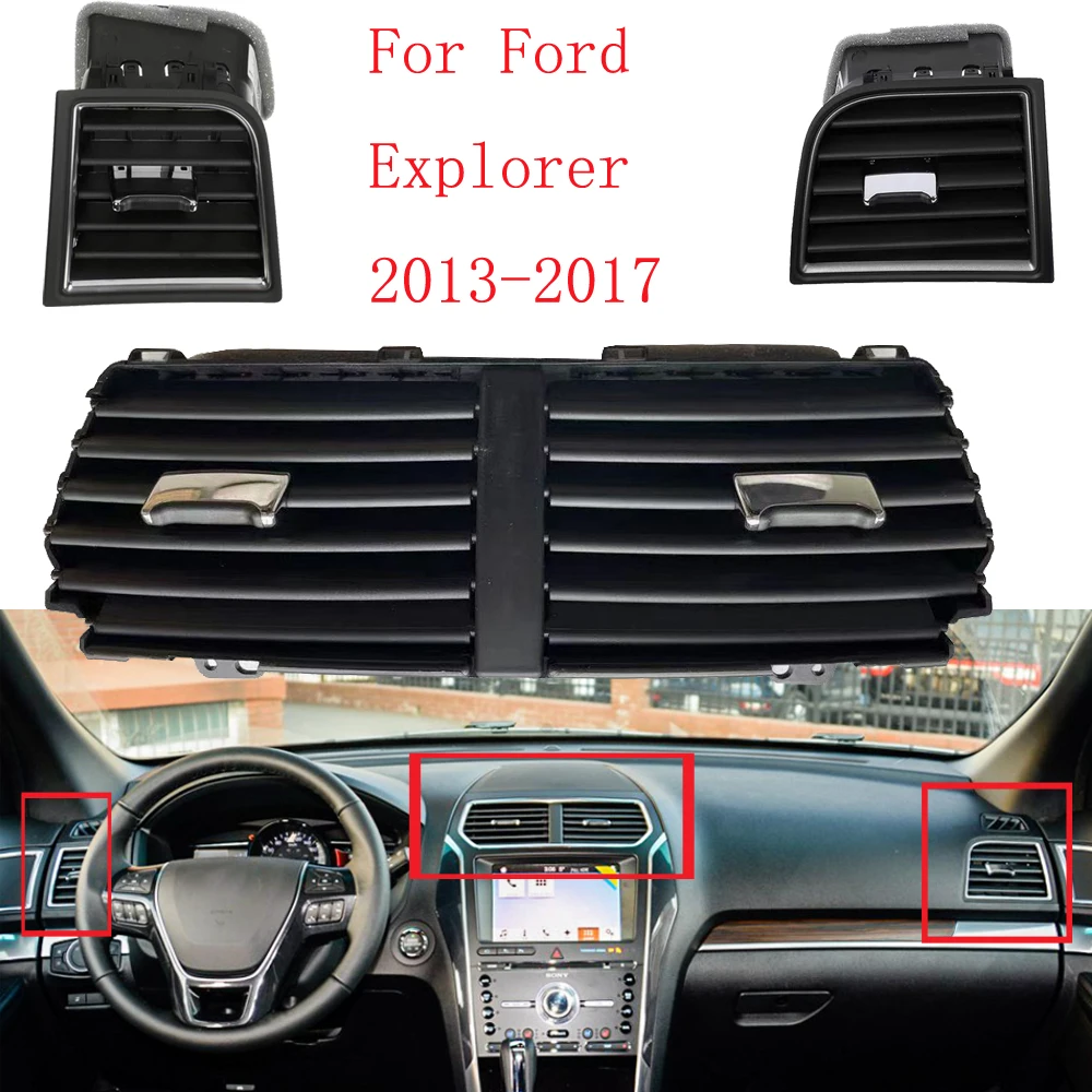 

1PCS Air Conditioning Outlet Vent For Ford Explorer 2013 2014 2015 2016 2017 Inner Air Conditioner Air Vent Grille Assy