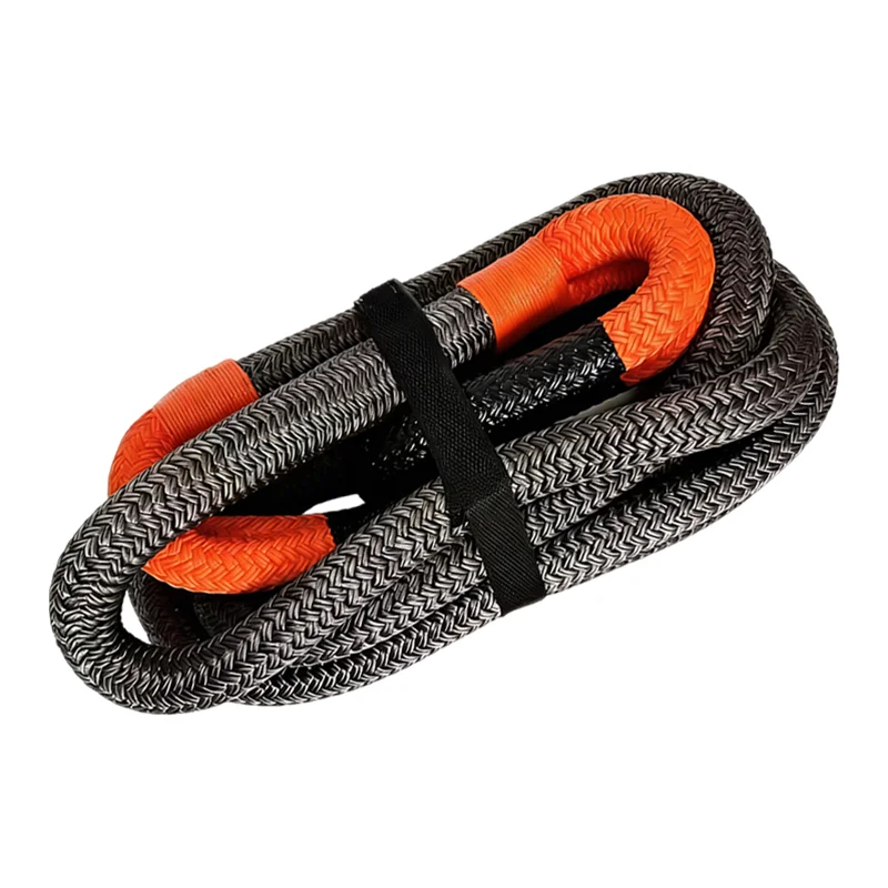 28mm*9m Nylon Offroad Kinetic Recovery Tow Rope Heavy Duty Towing Straps Kit