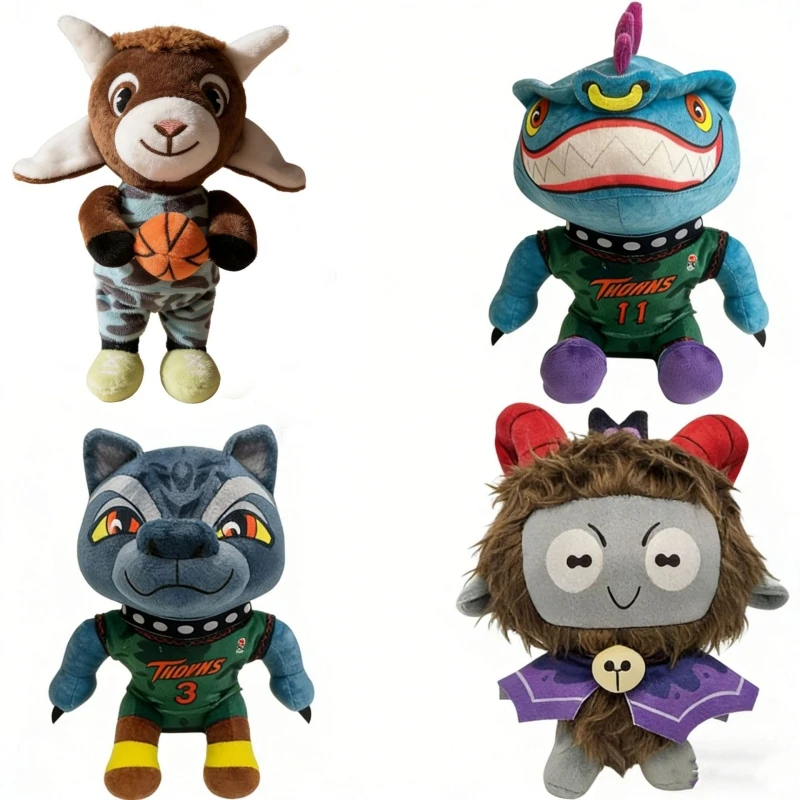 New Cute Cartoon Movie GOAT Plush Toys Soft Funny Anime Animal Goat Mordo Figure Peripherals Merchand Doll Kid Fan Birthday Gift
