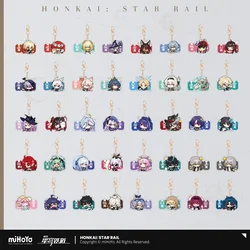 Sunsyea Honkai Star Rail Official Merch miHoYo Original Authentic Q Version Series Keychai Dan Heng Blade Kafka