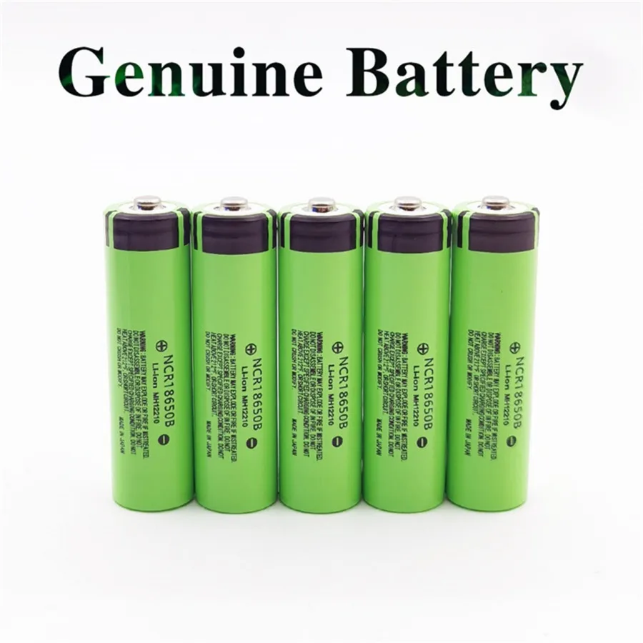 Brand New Original NCR18650 3400mAh Battery Ncr18650b 34B 3.7V 18650 3400mah Rechargeable Lithium Battery Flashlight Tip Battery