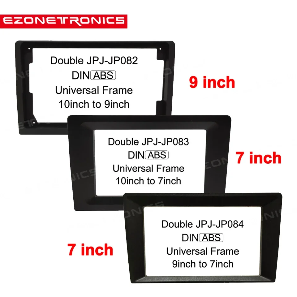 

Universal 1din2din Frame For Car Multimedia Player Double Auto Accessories 10.1inch 9inch 7inch Radio MP5 Installation Accessory