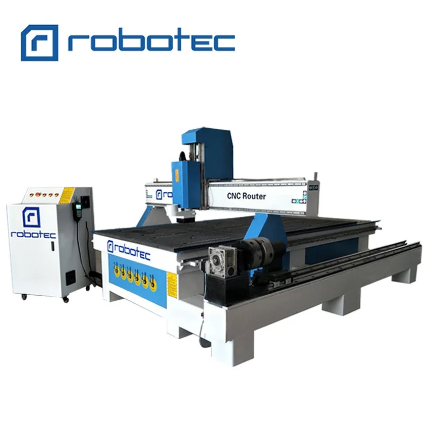 

Great Features 1525 1530 Wood Door Cabinet Making Machine 4 Axis Status Engraving CNC Router For Wood Industry